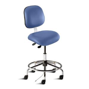 Chair EES SRS ISO 7, ESD caster, blue, 21 - 28"