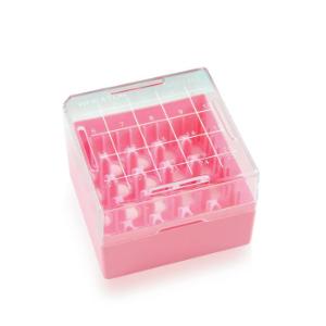 WHEATON® KEEPIT® Freezer boxes, KeepIT®-25 for external thread vials, pink