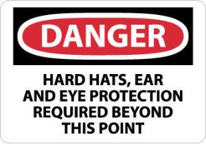 Personal Protection (PPE), OSHA Danger Signs, National Marker