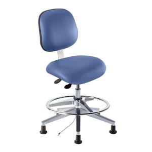 Chair EEA ISO 7, ESD gliding, AFP, blue, 19 - 26"