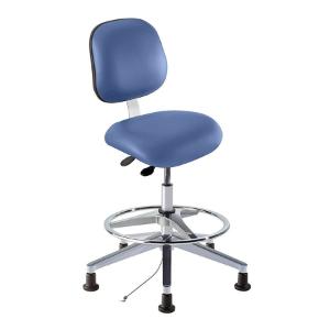 Chair EEA ISO 7, ESD gliding, AFP, blue, 22 - 32"