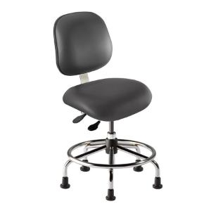 Chair EES SRS ISO 8, gliding, vinyl, black, 18 - 22"
