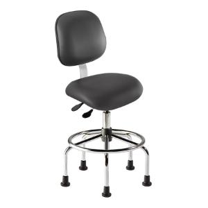 Chair EES SRS ISO 8, gliding, vinyl, black, 25 - 32"