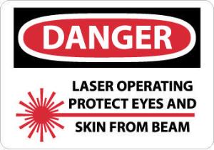 Laser and EMI Signs, National Marker
