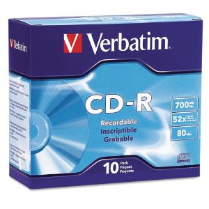 Verbatim® CD-R Recordable Disc, Essendant LLC MS