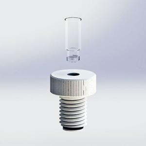 PTFE Rotary Evaporator Vial Adapter, Ace Glass Incorporated