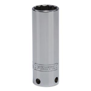 Tether-Ready Drive Deep Sockets, 18 mm Tip, 12 Points