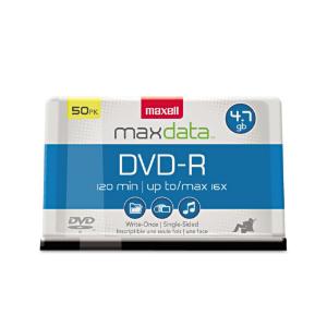 Maxell® DVD-R Recordable Disc, Essendant LLC MS