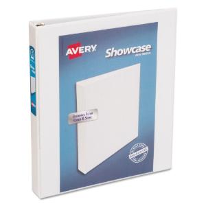 Avery® Showcase Vinyl Round Ring View Binder