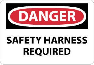 Fall Protection Signs, National Marker