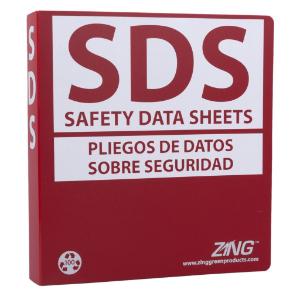 ZING Green Safety Eco GHS-SDS Binder