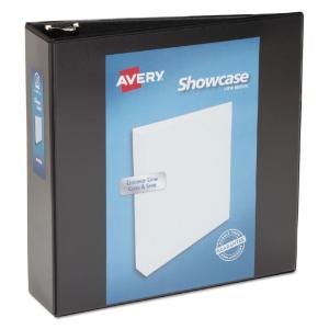 Avery® Showcase Vinyl Round Ring View Binder