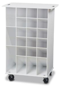 Pipette Angled Bin Cart, TrippNT