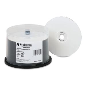 Verbatim® DVD-R DataLifePlus Printable Recordable Disc, Essendant LLC MS