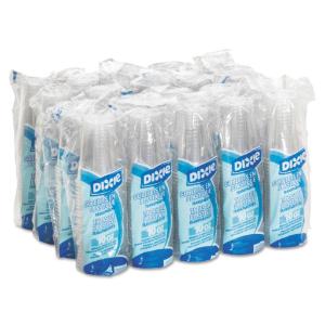 Dixie® Clear Plastic PETE Cups, Essendant