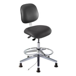 Chair EEA ISO 8, ESD gliding, AFP, black, 22 - 32"