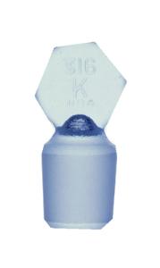 KIMAX® Glass Pennyhead [ST] Stoppers, Flask Length, Kimble Chase