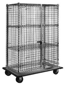 Dolly truck security cart,chrome finish