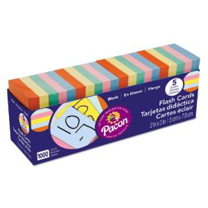 Pacon® Blank Flash Cards in Dispenser Box