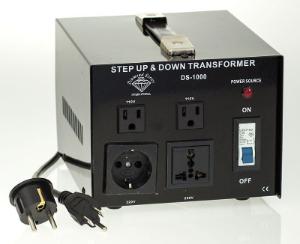 1000 Watt Type 3 Voltage Converter, Step Up and Step Down Voltage Transformer