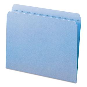 Reinforced top tab colored file folders