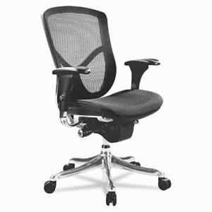 Alera® EQ Series Ergonomic Multifunction Mid - Back Mesh Chair