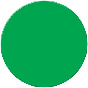 Floor marking shape circle green