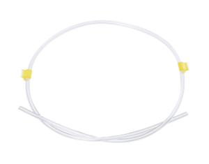 Tubing, PVC, 1,42 mm Int.Ø, yellow/yellow