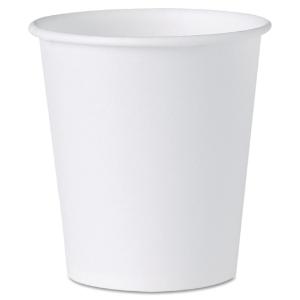 SOLO® Cup Company White Paper Water Cups, Essendant