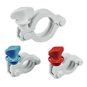 Masterflex® Color-Coded Sanitary Clamp Fittings, Nylon, Avantor®