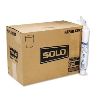 SOLO® Cup Company White Paper Water Cups, Essendant