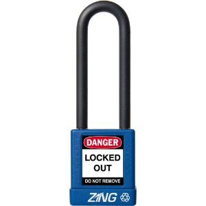 ZING Green Safety RecycLock Safety Padlock, Keyed Different, 3" Shackle, 1-³/₄" Body, ZING Enterprises