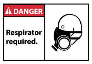 Respirator Signs, National Marker