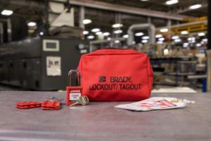 Kit lockout tagout nylon safe padlocks