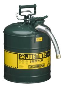 Type II AccuFlow™ Safety Cans for various types of liquids, Justrite®