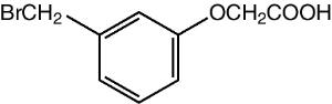3-(Bromomethyl)phenoxyacetic acid 97%