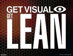 Poster get visual get lean