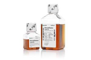 HyClone charcoal/dextran treated fetal bovine serum, U.S. origin