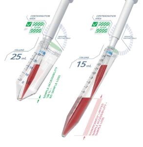 Illustration conical tube 25 ml accessibility