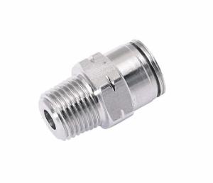 Stainless Steel Male Threaded to Push-to-Connect Adapters