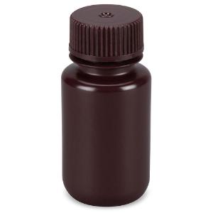 Amber HDPE bottle, 60 ml