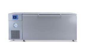 Chest freezer with chart recorder