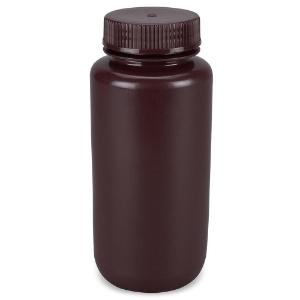 Amber HDPE bottle, 500 ml