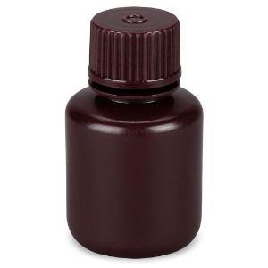 Amber HDPE bottle, 30 ml