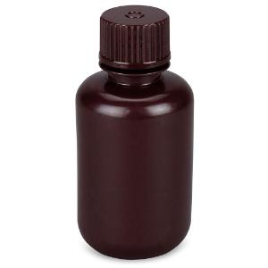 Amber HDPE bottle, 60 ml