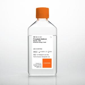 Corning® Phosphate-Buffered Saline (PBS), 10X Concentrate, pH 7,4, Molecular Biology Grade