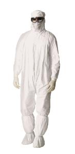 DuPont™ Tyvek® IsoClean® Coveralls with Attached Hood