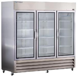 General purpose refrigerator with glass door, 72 cu.ft., GPR723SSG/0