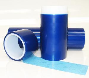 Tape, tinted blue