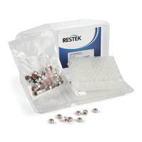 11 mm Crimp Vial Convenience Kits with Vials, Caps, and Septa, Restek
